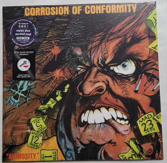 Corrosion Of Conformity : Animosity (LP,Limited Edition,Numbered,Reissue)