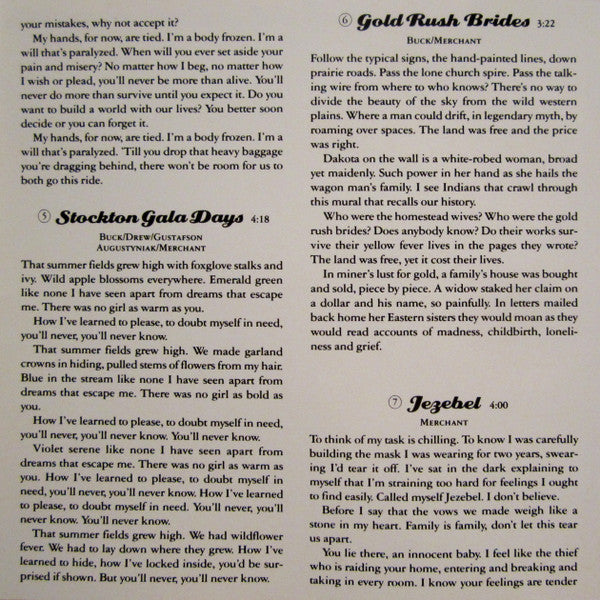 10,000 Maniacs : Our Time In Eden (Album,Club Edition)