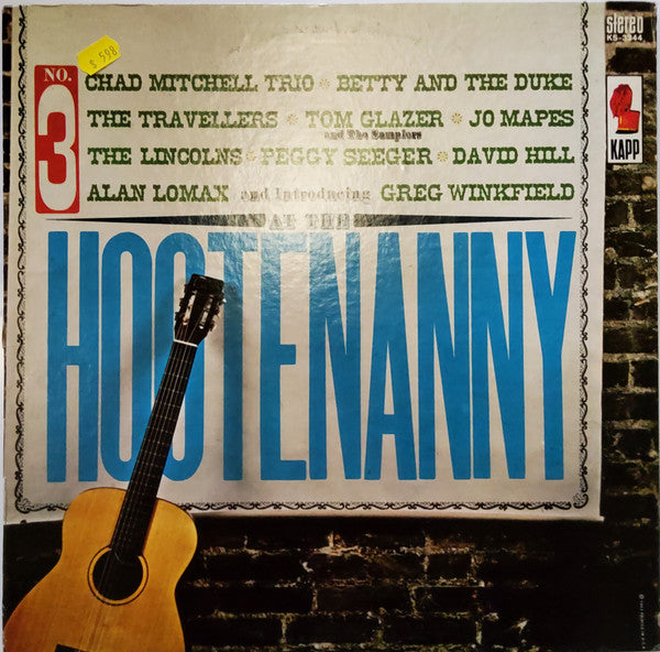 Various : Hootenanny No. 3 (LP,Compilation,Stereo)