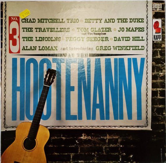 Various : Hootenanny No. 3 (LP,Compilation,Stereo)
