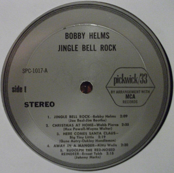 Various : Jingle Bell Rock - The Original Bobby Helms Hit! (LP,Compilation)