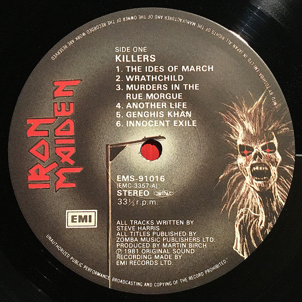 Iron Maiden : Killers (LP,Album)