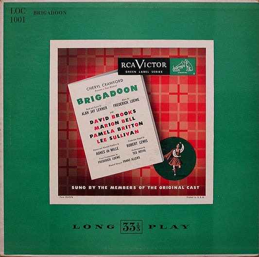 "Brigadoon" Original Broadway Cast : Brigadoon (LP,Album,Reissue)