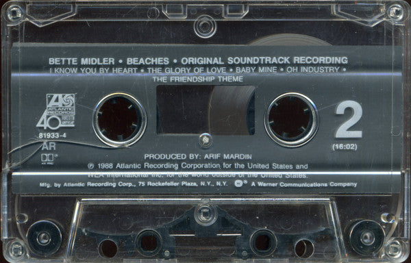 Bette Midler : Beaches - Original Soundtrack Recording (Album)