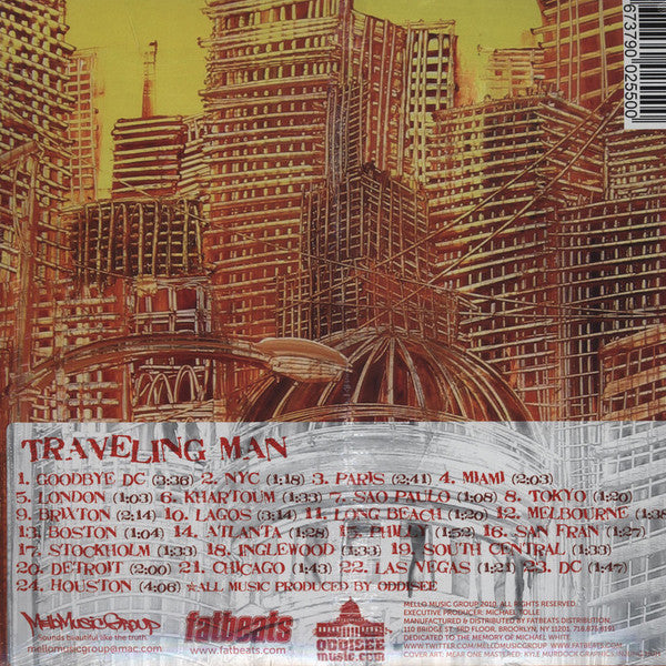 Oddisee : Traveling Man (LP,Album)