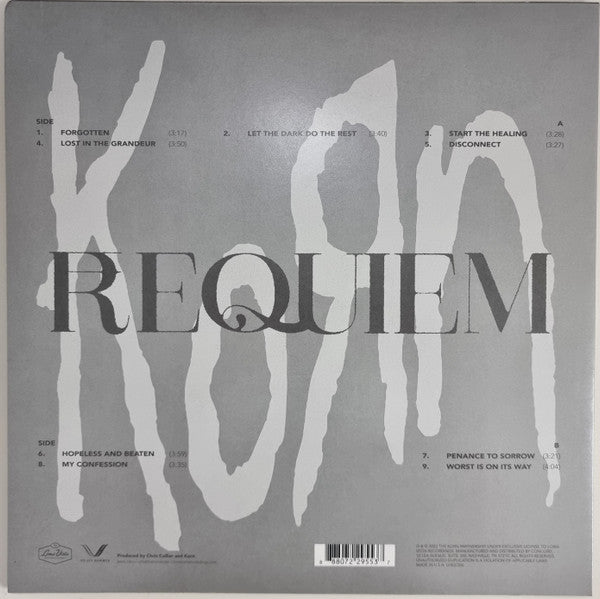 Korn : Requiem (LP,Album,Stereo)