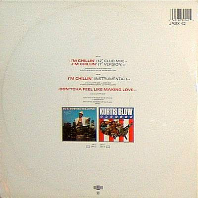 Kurtis Blow : I'm Chillin' (12",45 RPM,Single)