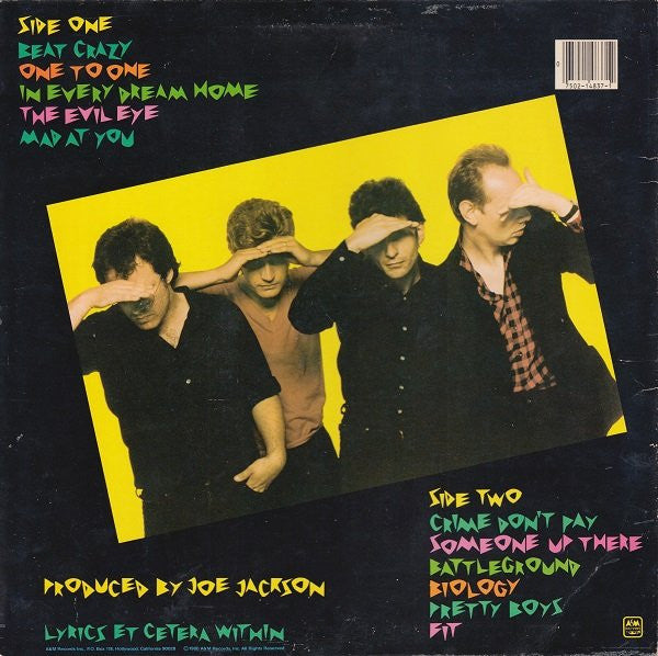 Joe Jackson Band : Beat Crazy (LP,Album)