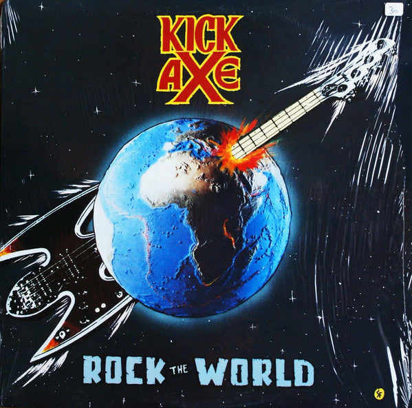 Kick Axe : Rock The World (LP,Album,Reissue,Stereo)