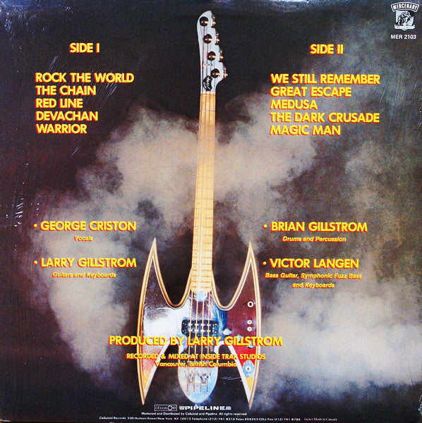 Kick Axe : Rock The World (LP,Album,Reissue,Stereo)