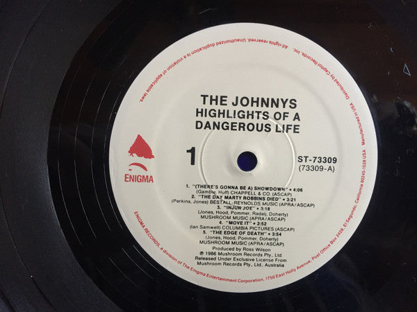 Johnnys, The : Highlights Of A Dangerous Life (LP,Album)