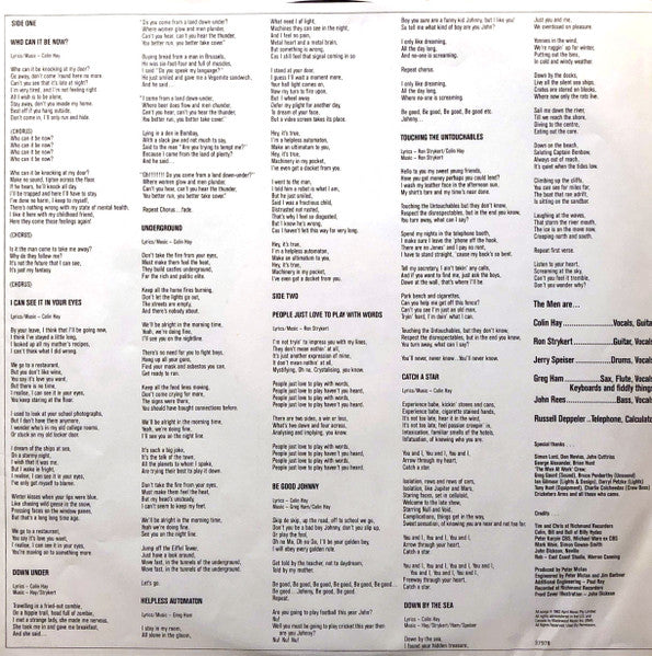 Men At Work : Business As Usual (LP,Album,Stereo)