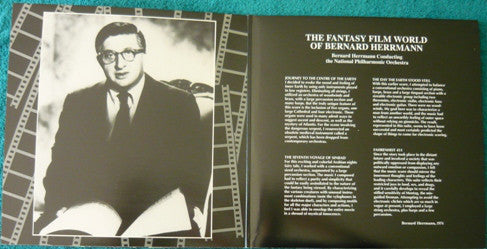 Bernard Herrmann : The Fantasy Film World Of Bernard Herrmann (LP,Reissue,Limited Edition)