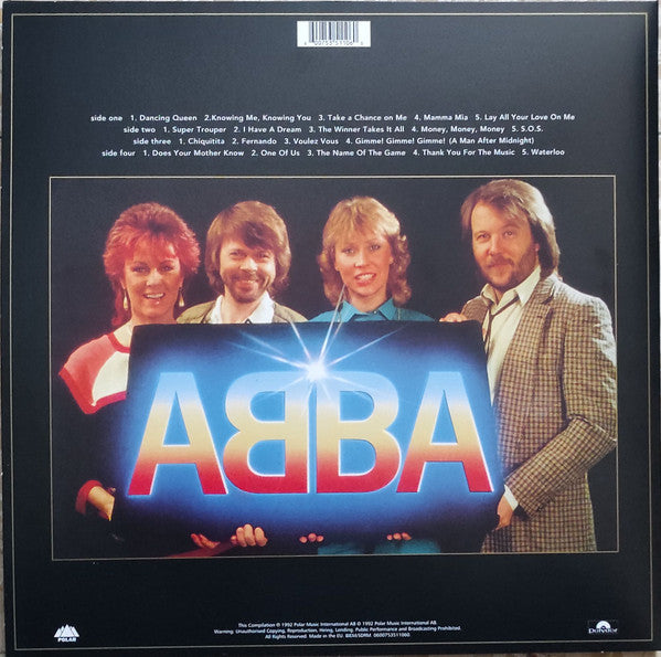 ABBA : Gold (Greatest Hits) (LP,Compilation,Reissue,Remastered)