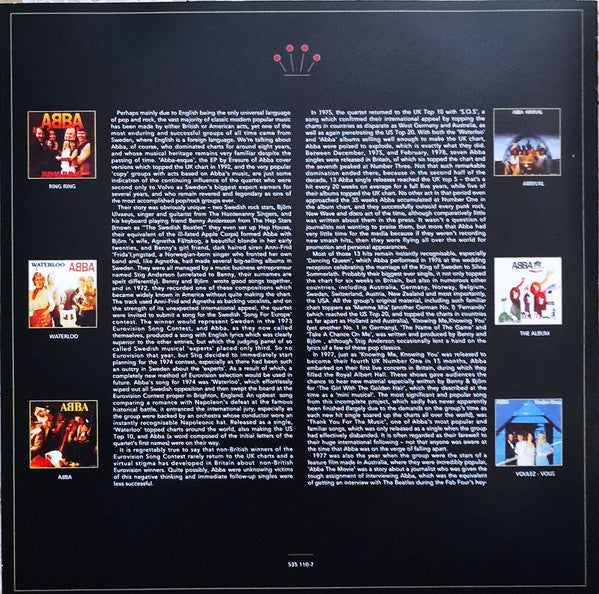 ABBA : Gold (Greatest Hits) (LP,Compilation,Reissue,Remastered)