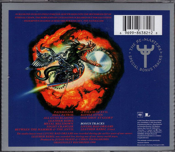 Judas Priest : Painkiller (CD, Album, RE, RM, RP)