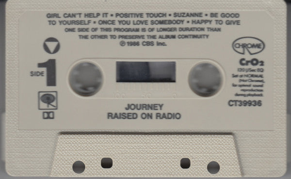 Journey : Raised On Radio (Album)