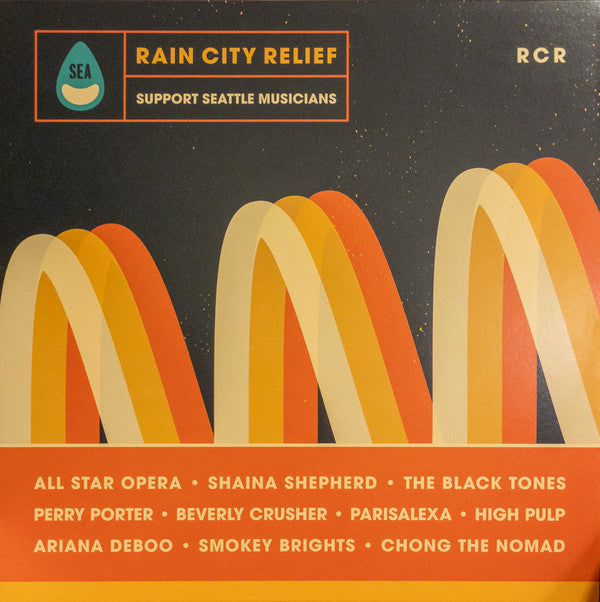 Various : Rain City Relief (LP,Compilation)