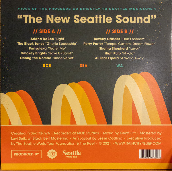 Various : Rain City Relief (LP,Compilation)