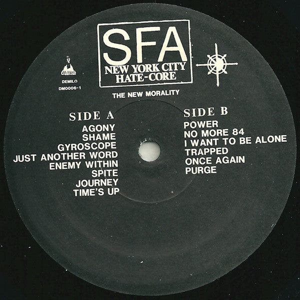SFA : The New Morality (LP,Album)