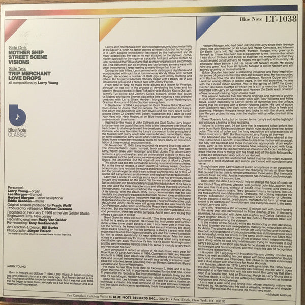 Larry Young : Mother Ship (LP,Album,Reissue)