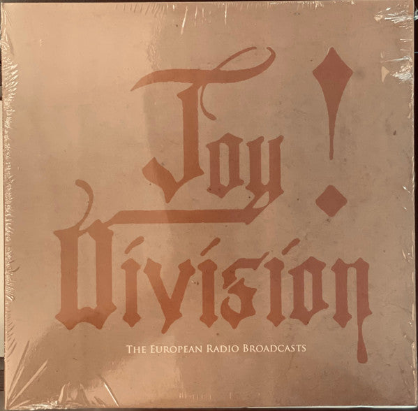 Joy Division : The European Radio Broadcasts (LP,Unofficial Release)
