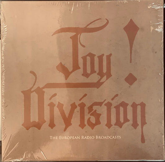 Joy Division : The European Radio Broadcasts (LP,Unofficial Release)