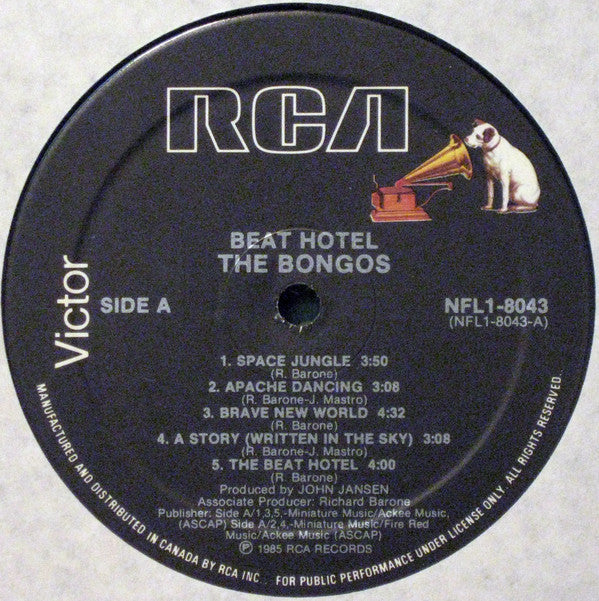 Bongos, The : Beat Hotel (LP,Album)