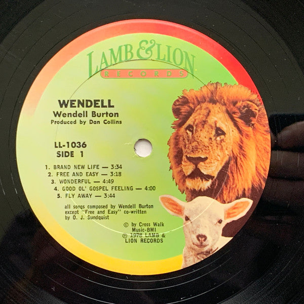 Wendell Burton : Wendell (LP,Album)