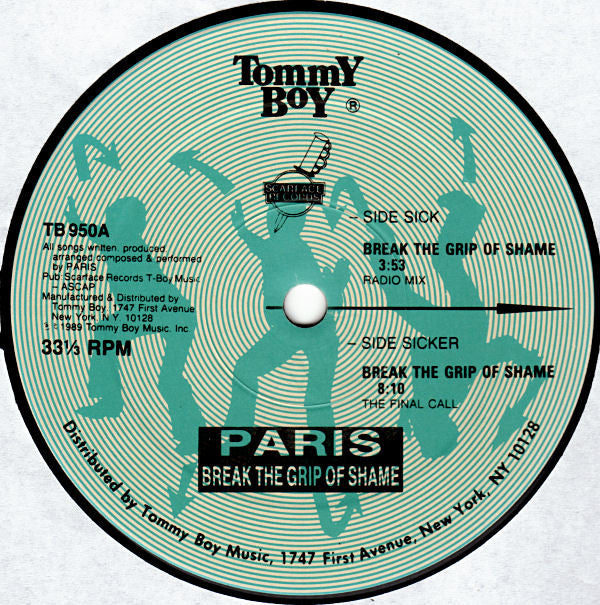 Paris (2) : Break The Grip Of Shame (12",33 ⅓ RPM,Single)