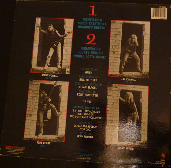Omen (3) : Nightmares (12",EP)
