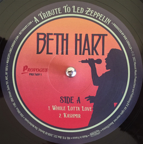 Beth Hart : A Tribute To Led Zeppelin (LP,Album)