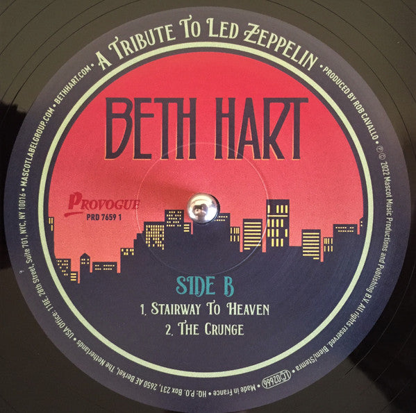 Beth Hart : A Tribute To Led Zeppelin (LP,Album)