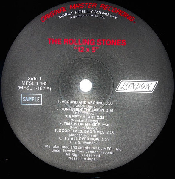 Rolling Stones, The : 12 X 5 (LP,Album,Promo,Stereo)