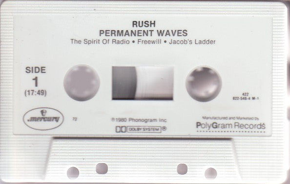 Rush : Permanent Waves (Album)