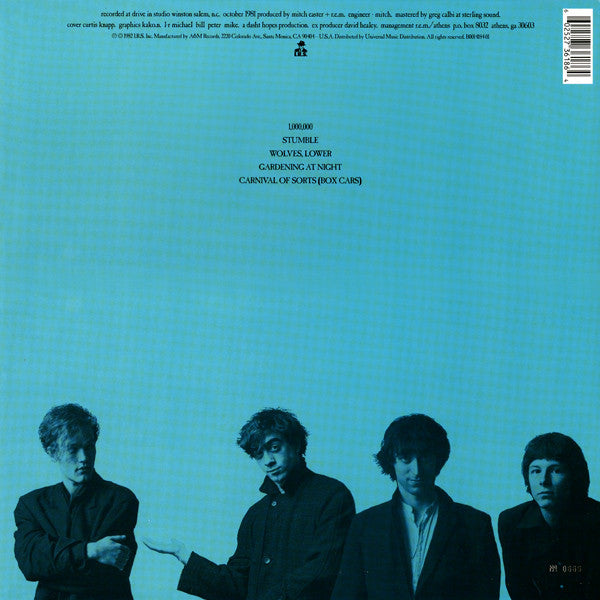 R.E.M. : Chronic Town (12",33 ⅓ RPM,EP,Limited Edition,Numbered,Reissue)