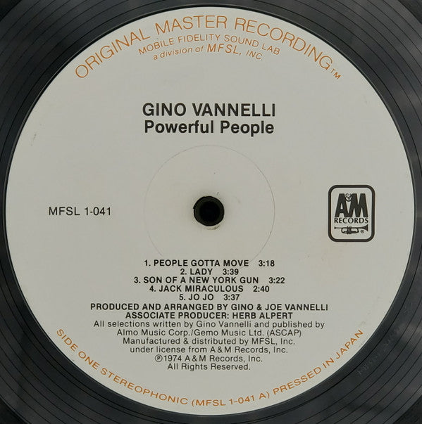 Gino Vannelli : Powerful People (LP,Album,Reissue,Remastered)