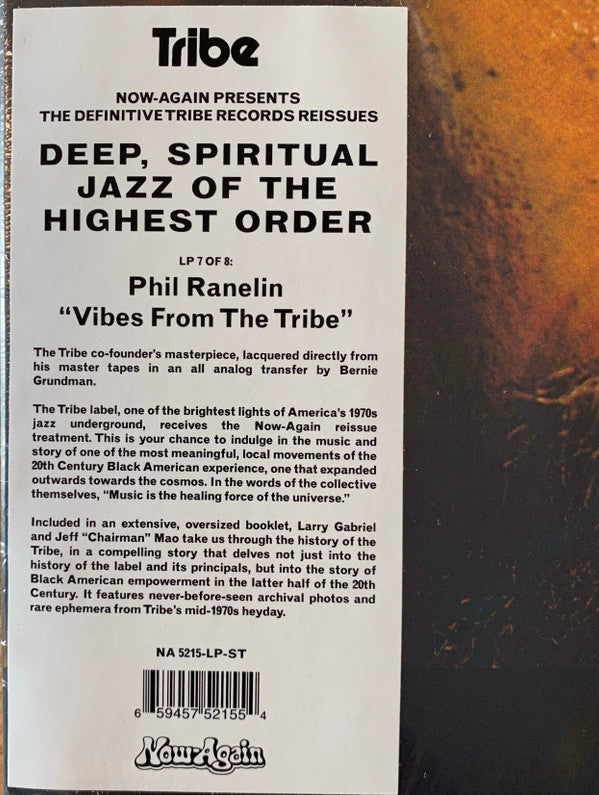 Phil Ranelin : Vibes From The Tribe (LP,Album,Reissue,Remastered)