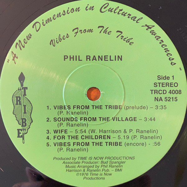 Phil Ranelin : Vibes From The Tribe (LP,Album,Reissue,Remastered)