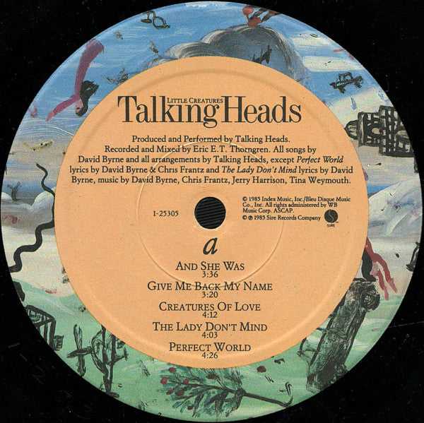 Talking Heads : Little Creatures (LP,Album)