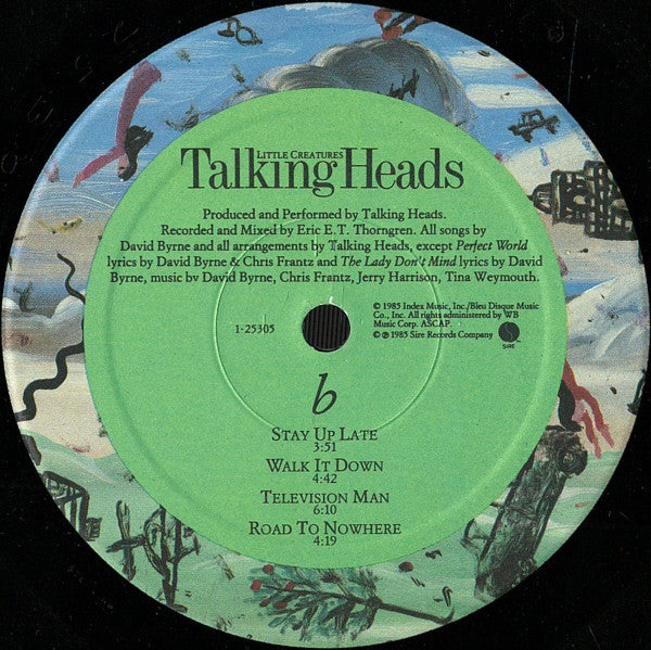 Talking Heads : Little Creatures (LP,Album)