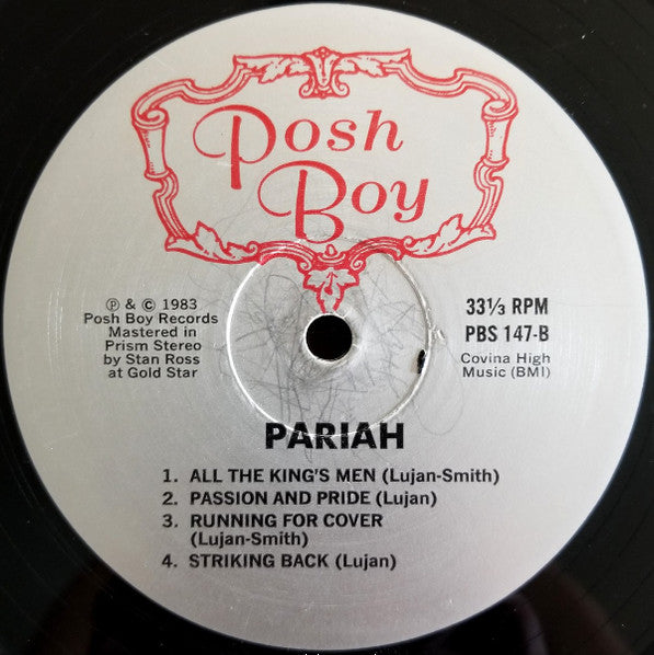 Pariah (4) : Youths Of Age (LP,Album)