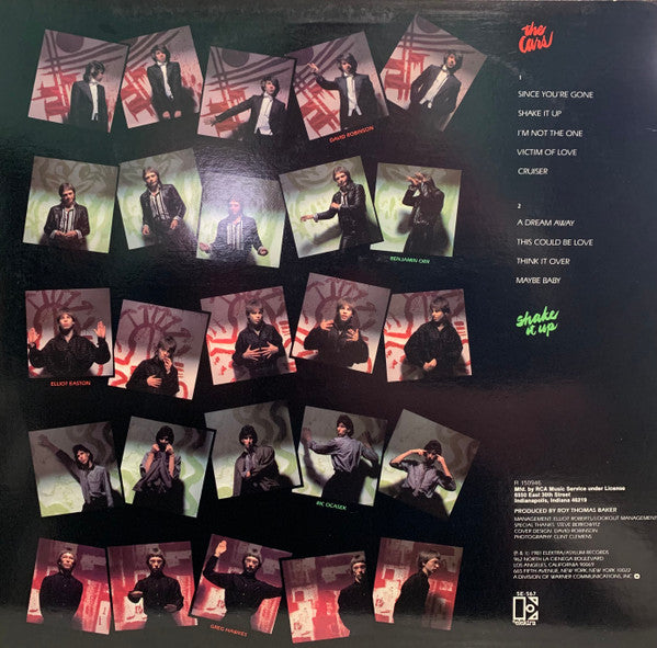 Cars, The : Shake It Up (LP,Album,Club Edition,Stereo)