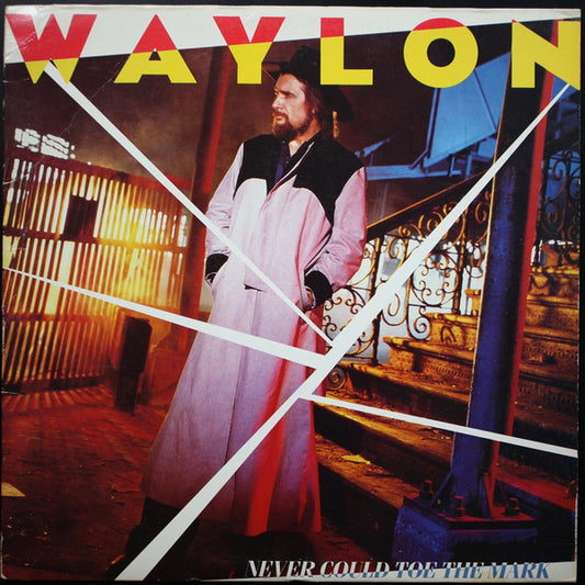 Waylon Jennings : Never Could Toe The Mark (LP,Album)