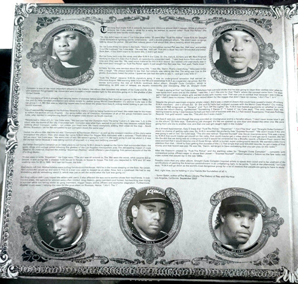 N.W.A. : Straight Outta Compton (20th Anniversary Edition) (LP,Album,Reissue,Remastered)