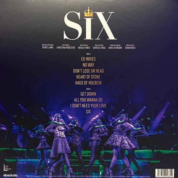 Toby Marlow  and  Lucy Moss : Six: The Musical (LP,Album)