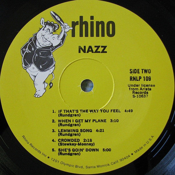 Nazz : Nazz (LP,Album,Reissue)