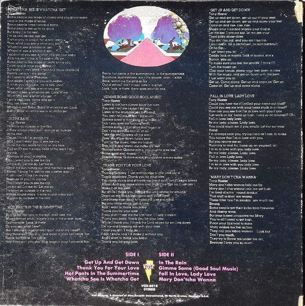 Dramatics, The : Whatcha See Is Whatcha Get (LP,Album,Stereo)