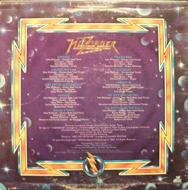 John Nitzinger : Live Better Electrically (LP,Album,Stereo)