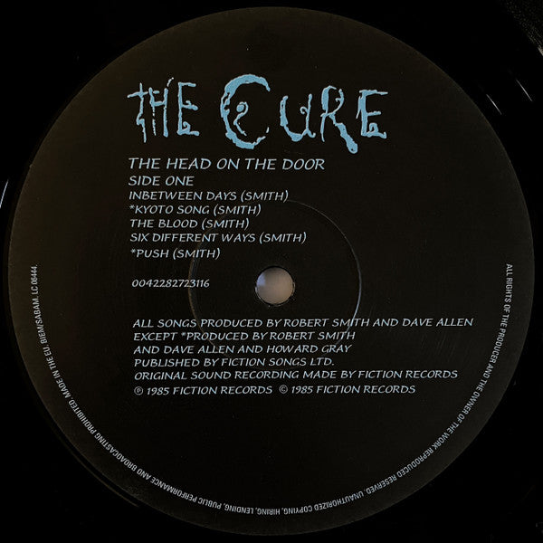 Cure, The : The Head On The Door (LP,Album,Reissue,Remastered,Stereo)